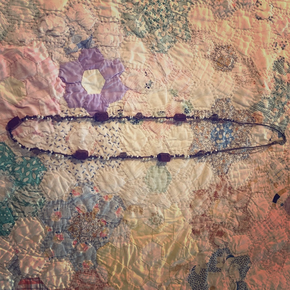 Jjill boho bead necklace